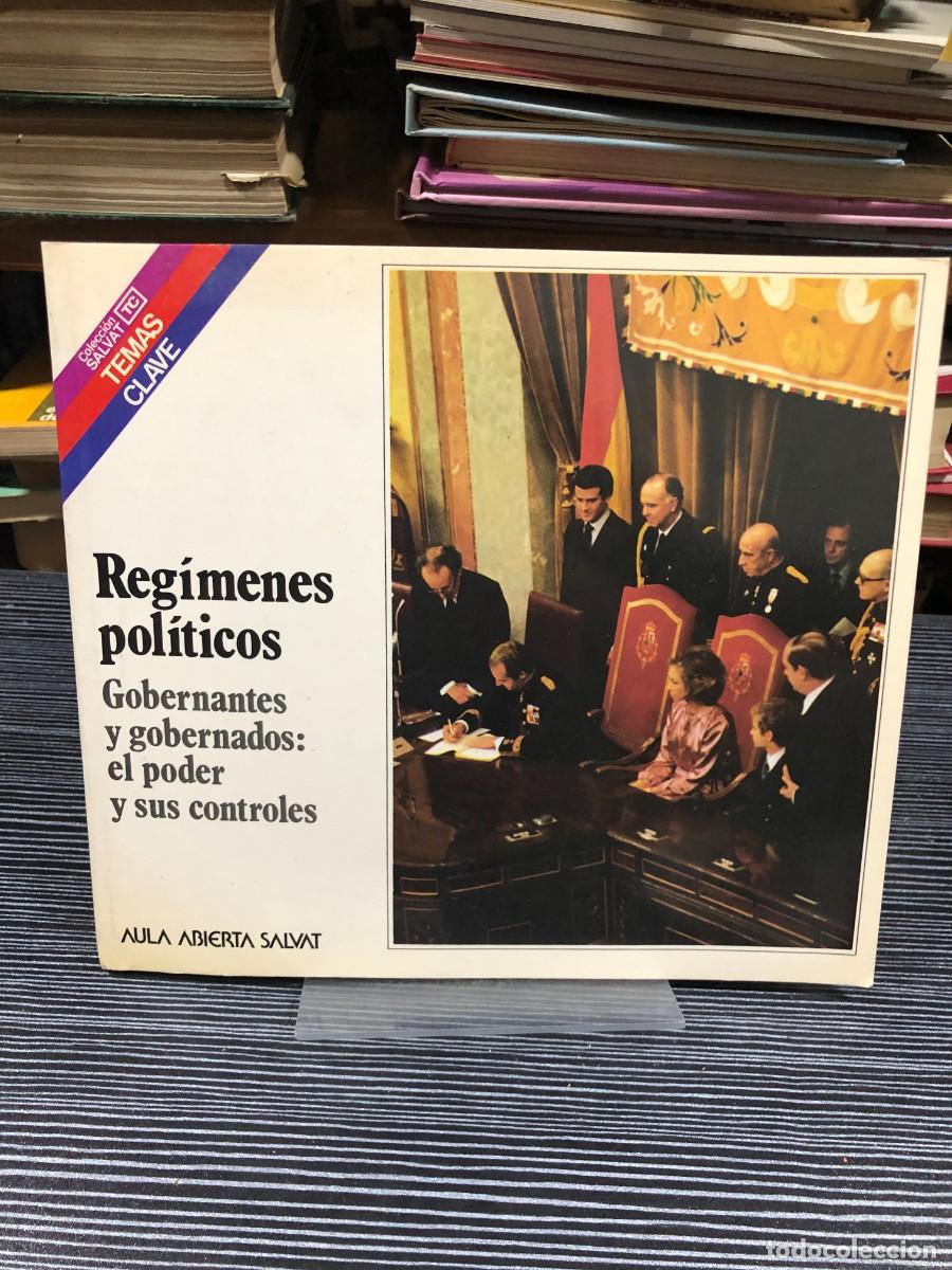 Libros: Reg&iacute;menes pol&iacute;ticos: Gobernantes y gobernados: el poder y sus controles