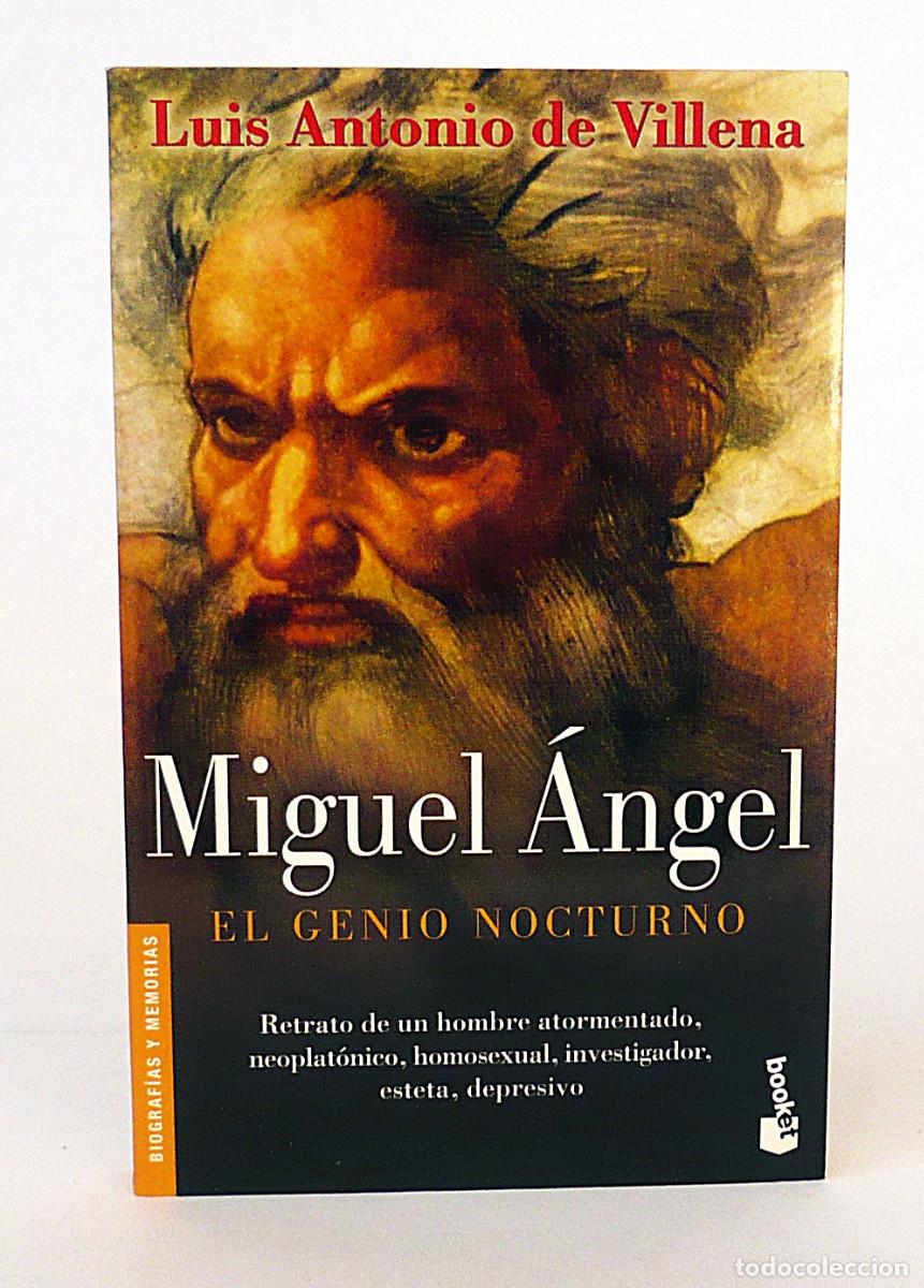 Libros: Luis Antonio de Villena, Miguel Angel, El genio nocturno