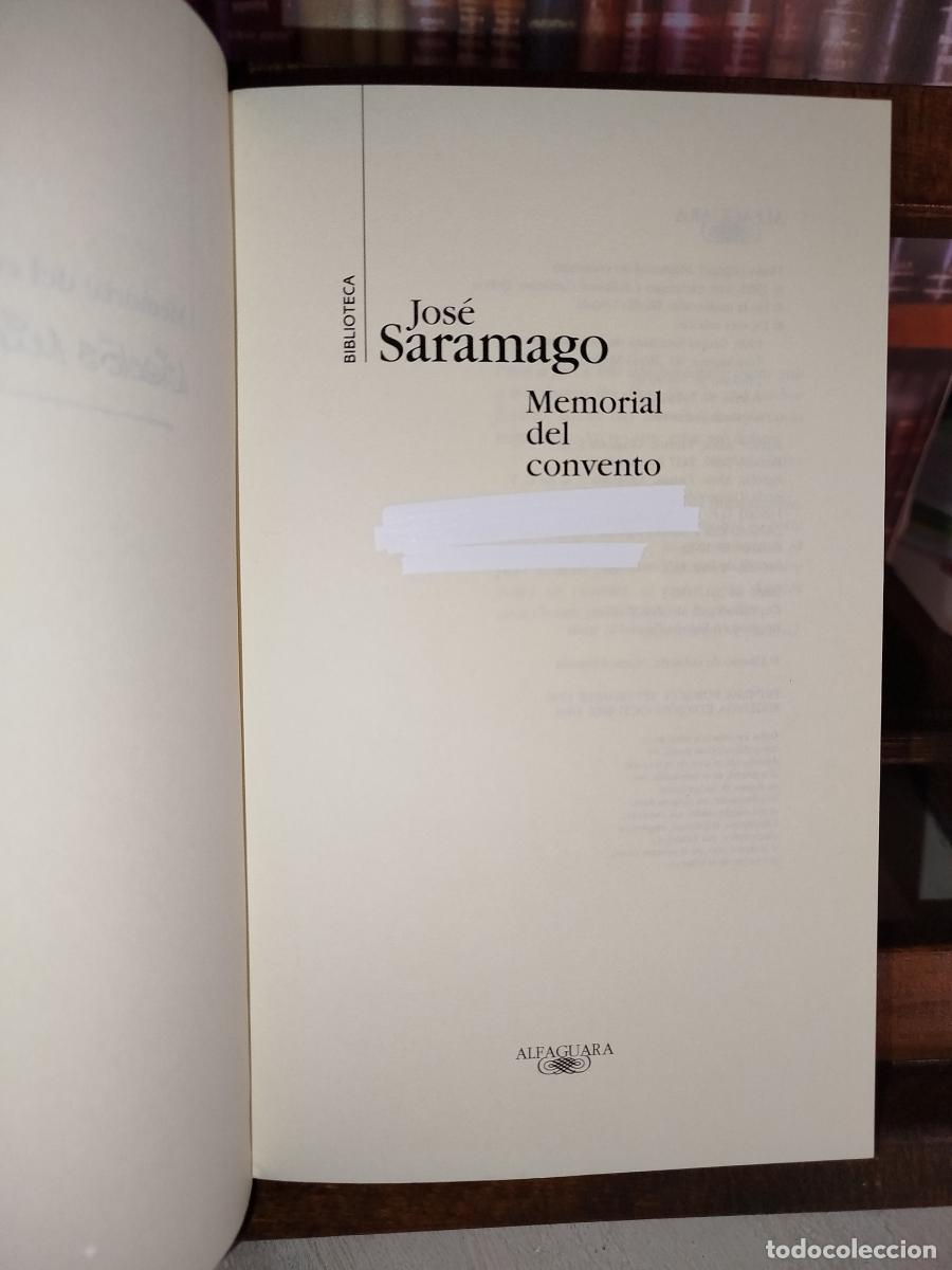 Libros: Memorial del convento - Saramago, Jos&eacute; (1922-2010) - Foto 5