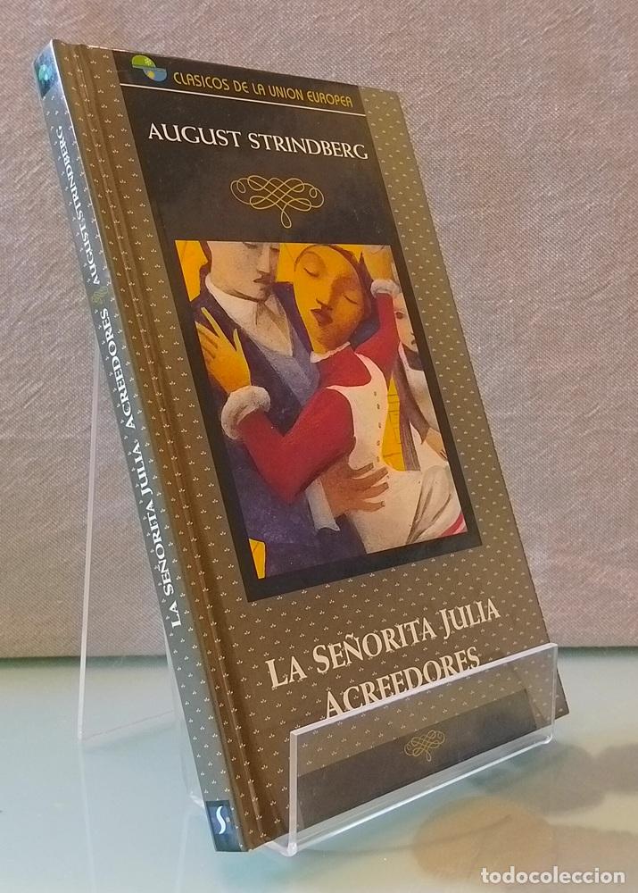Libros: La se&ntilde;orita Julia. Acreedores (como NUEVO) - August Strindberg