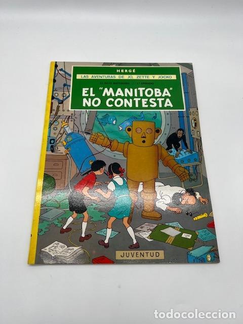 Livros em segunda m&atilde;o: HERG&Eacute; - Las aventuras de Jo, Zette y Jocko. El rayo misterioso. 1&ordm; episodio: El &rdquo;Manitoba&rdquo; no contes