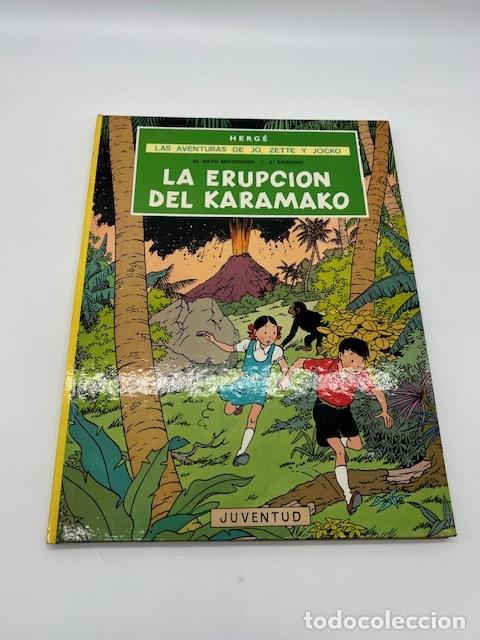 Livros em segunda m&atilde;o: HERG&Eacute; - Las aventuras de Jo, Zette y Jocko. El rayo misterioso. 2&ordm; episodio: La erupci&oacute;n del Karamak