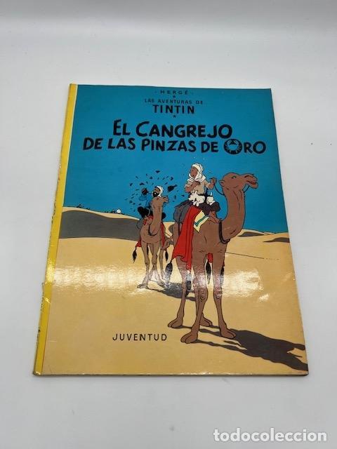 Livros em segunda m&atilde;o: HERG&Eacute; - Las aventuras de Tint&iacute;n. El cangrejo de las pinzas de oro.