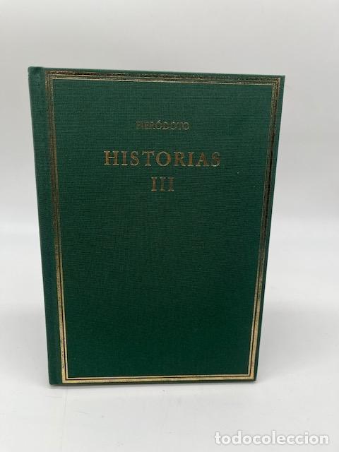 Livros em segunda m&atilde;o: HERODOTO - Historias III.