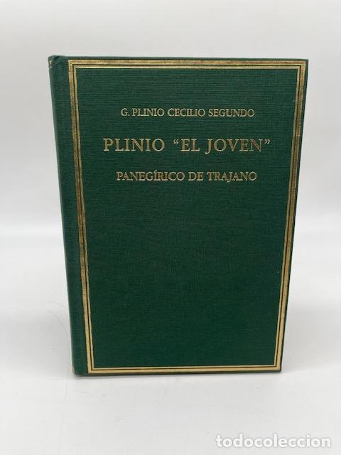 Libros: PLINIO EL JOVEN. - Paneg&iacute;rico de Trajano.