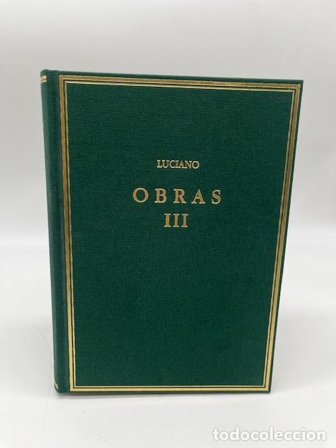 Libros: LUCIANO. - Obras III.