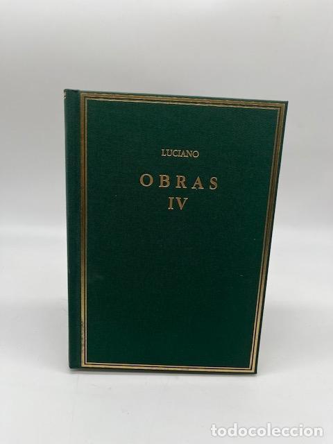 Libros: LUCIANO. - Obras IV.