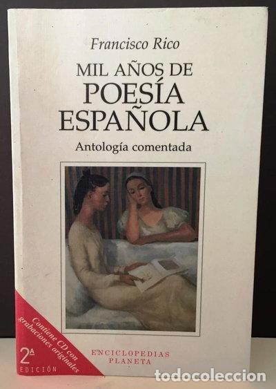 Libros: Mil a&ntilde;os de poes&iacute;a espa&ntilde;ola- 9788408018223