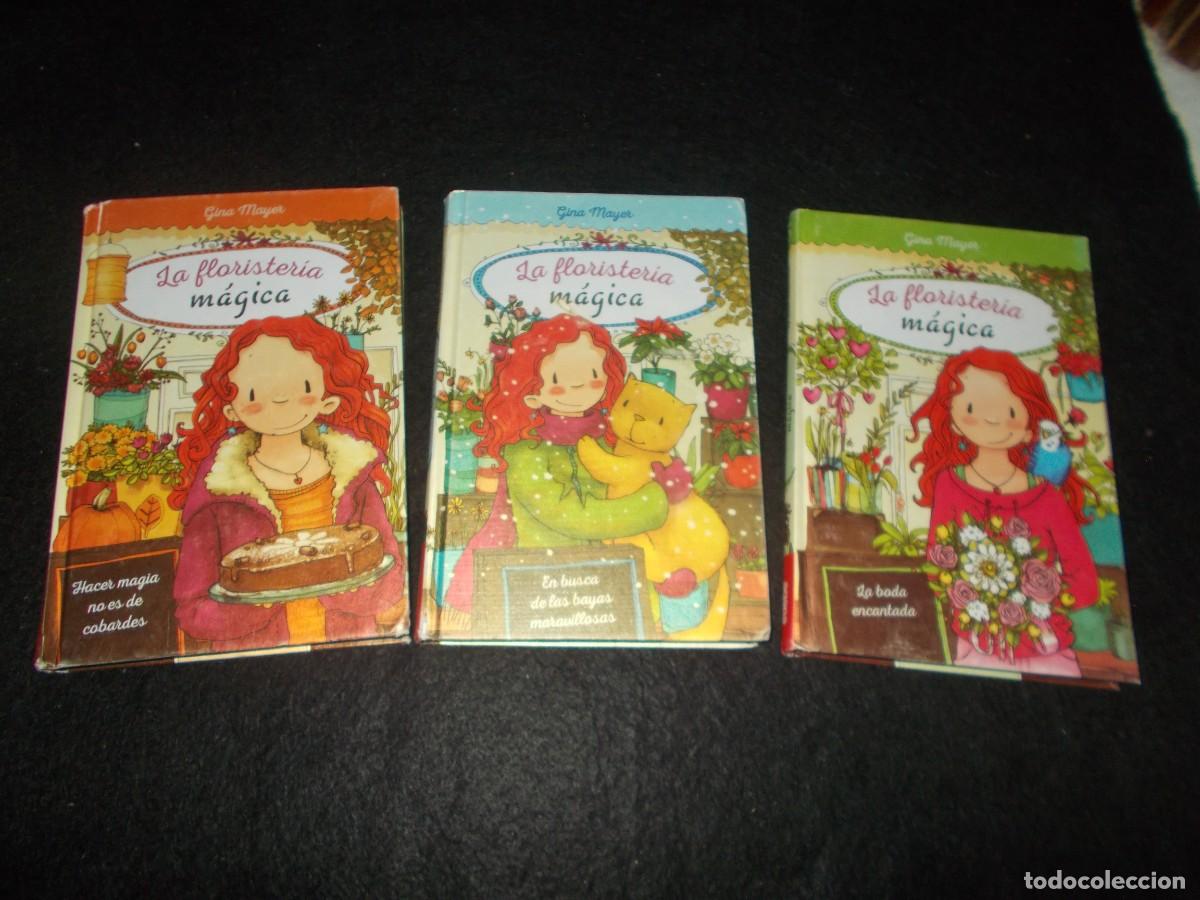 Libros: 3 x LA FLORISTER&Iacute;A M&Aacute;GICA n&ordm; 3 4 5. Gina Mayer. Edeb&eacute; 2018-19. Libro Cuento. Ver y Leer