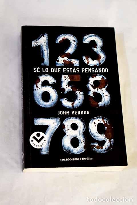 Libros: S&eacute; lo que est&aacute;s pensando.- Verdon, John