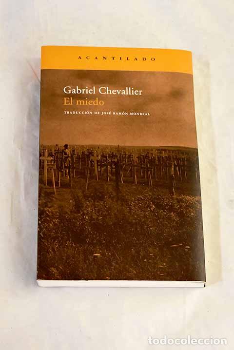 books: El miedo: Chevallier, Gabriel.- Chevallier, Gabriel