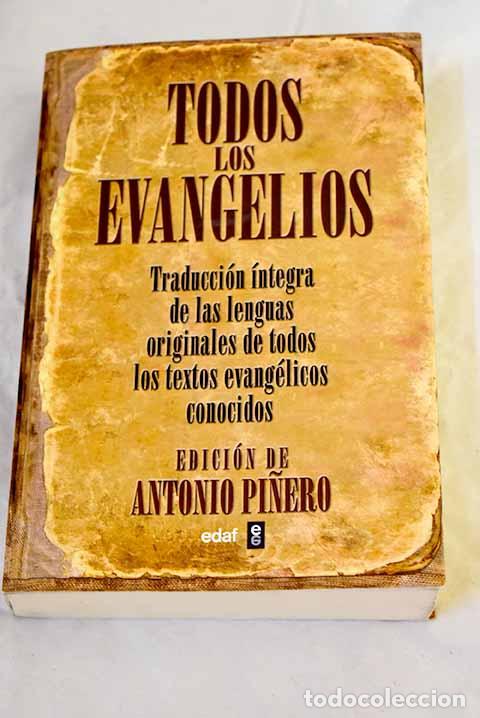 Libros: Todos los evangelios: can&oacute;nicos y ap&oacute;crifos