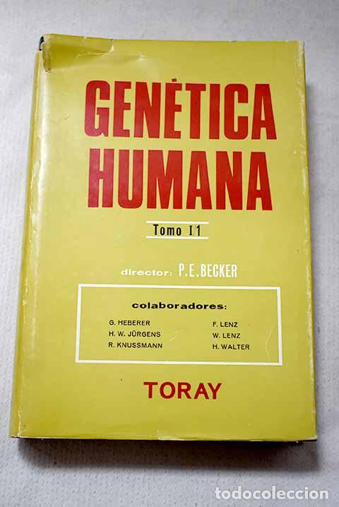 Livros em segunda m&atilde;o: Gen&eacute;tica Humana, Tomo I.- Becker, Peter Emil