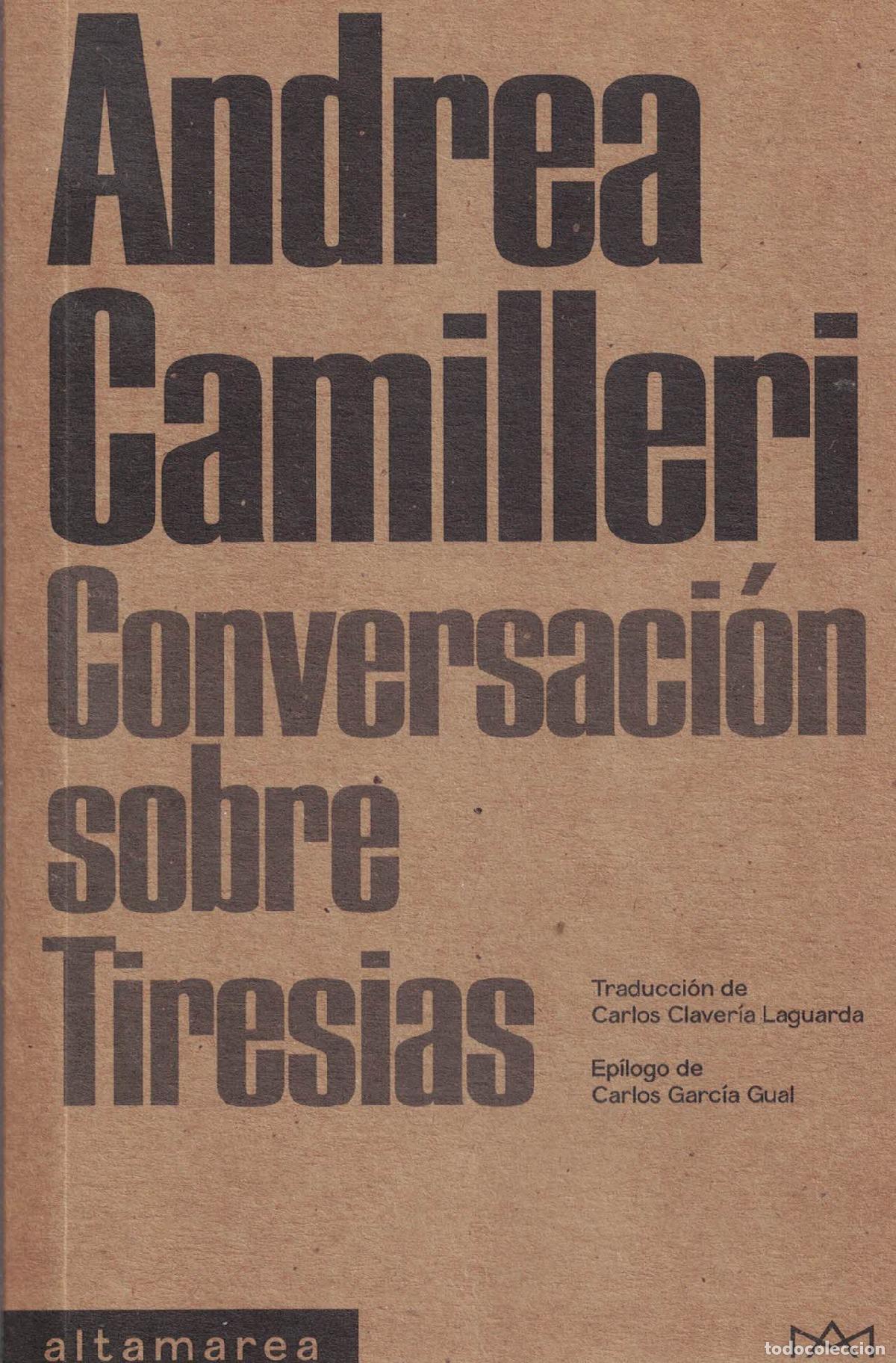 Libri di seconda mano: Conversaci&oacute;n sobre Tiresias - Andrea Camilleri