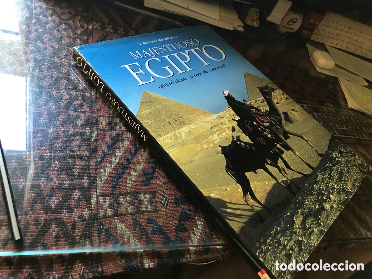 Libros: Majestuoso Egipto. Gerard Sioen. Olivier de Beaumont