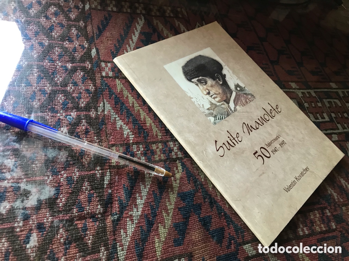 Libros: Suite Manolete. 50 aniversario 1947-1997. Valent&iacute;n Kovatchev
