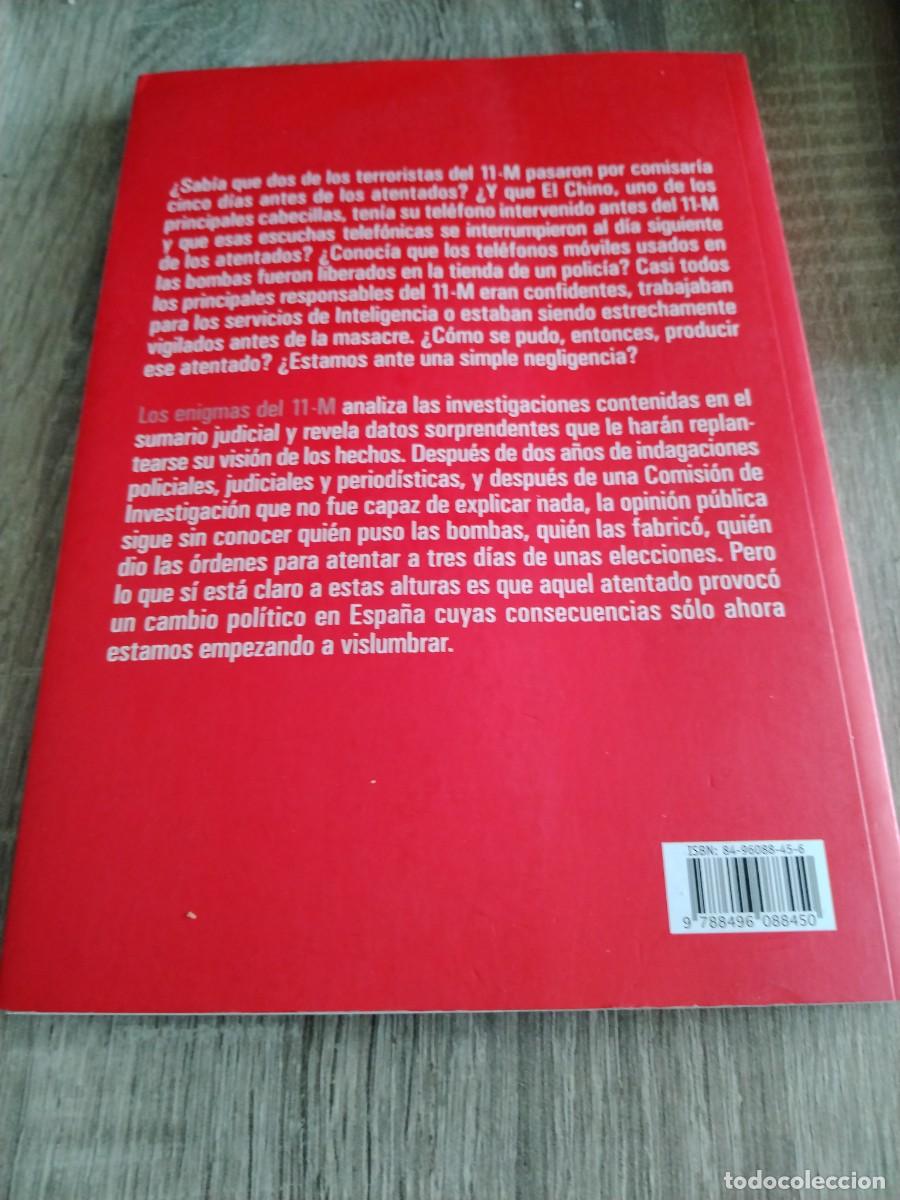Libros: Los enigmas del 11-M- Luis del pino-pr&oacute;logo de C&eacute;sar Vidal - Foto 2