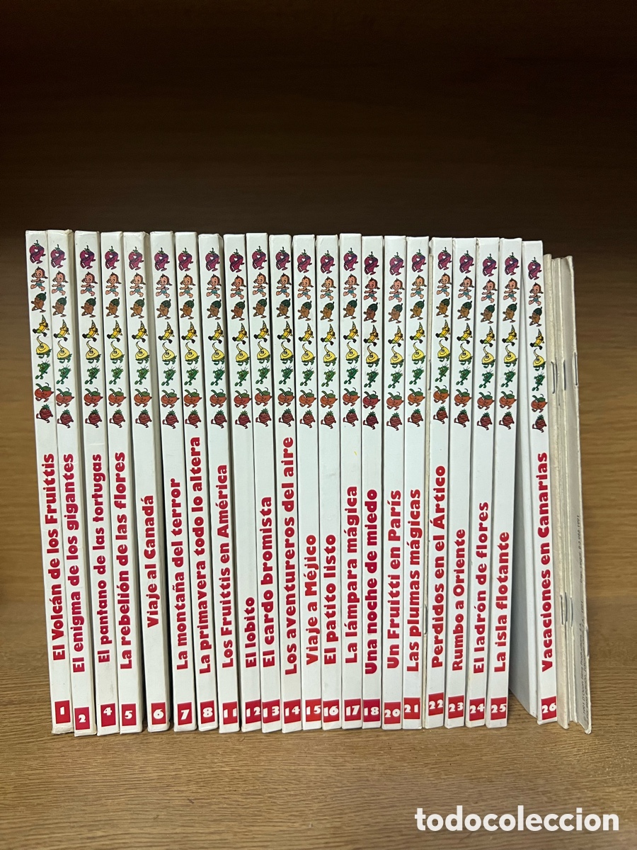 Libros: Colecci&oacute;n libros Los Fruitis