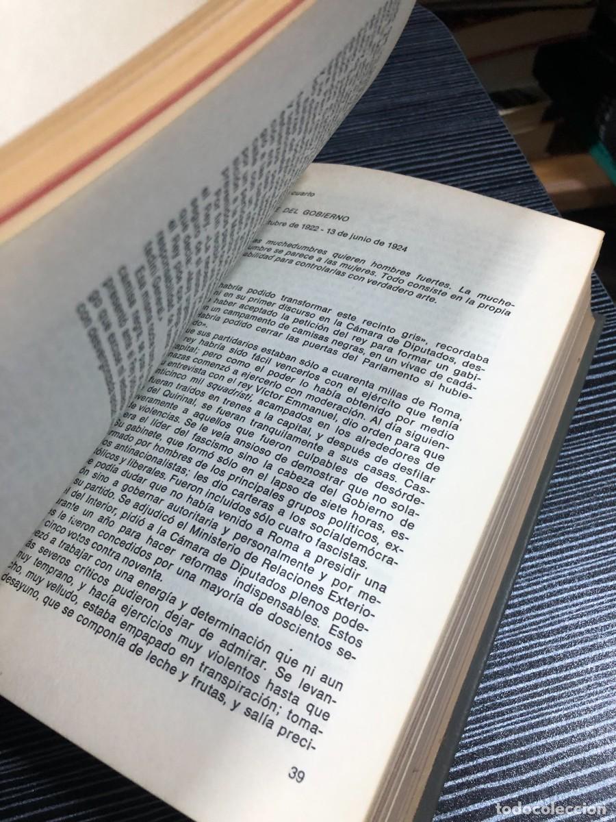 Libros: Mussolini Christopher Hibbert (C&iacute;rculo de Amigos de la Historia) - Foto 5