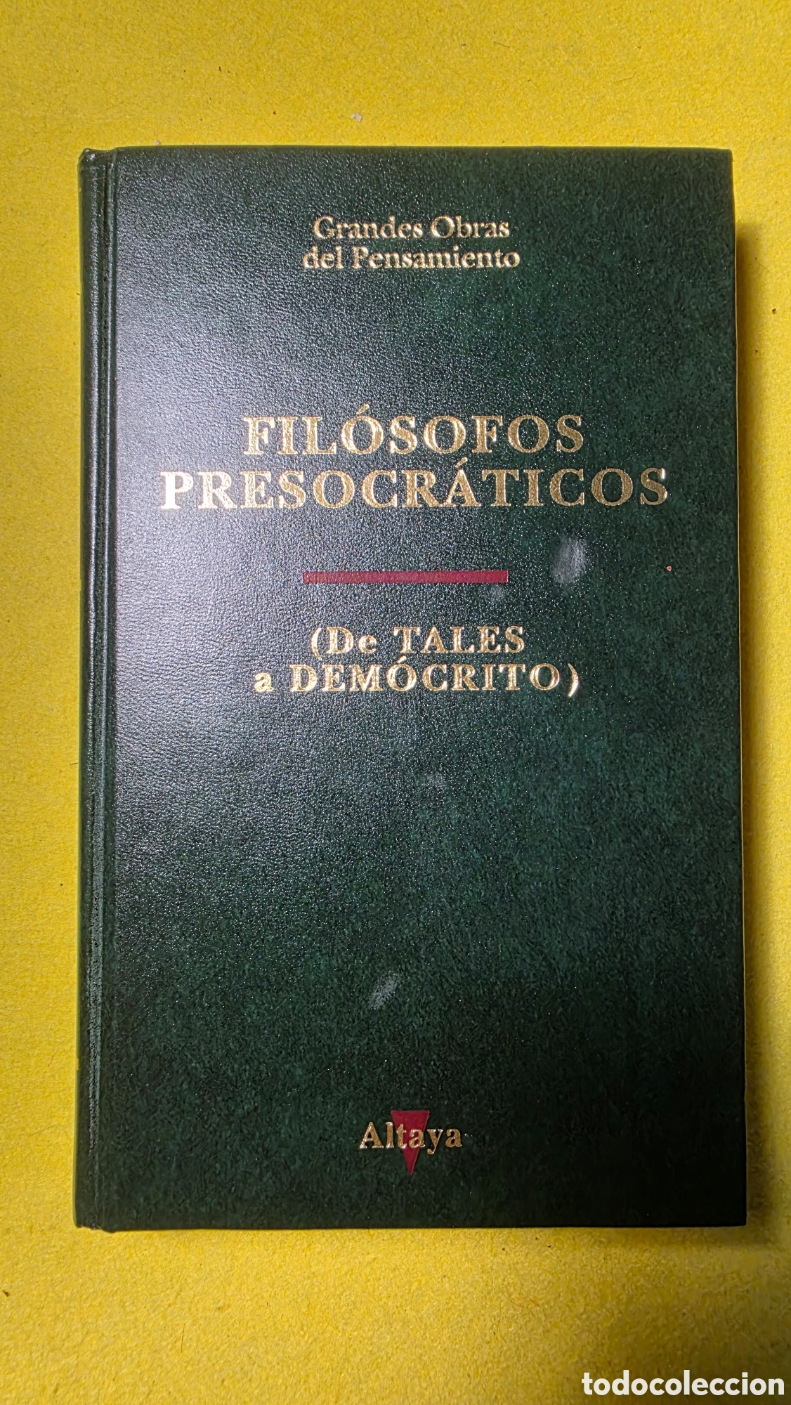 books: Fil&oacute;sofos presocr&aacute;ticos (De Tales a Dem&oacute;crito)