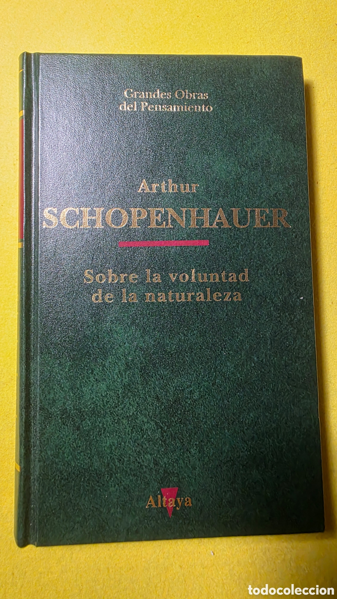 Libros: Arthur Schopenhauer. Sobre la voluntad de la naturaleza