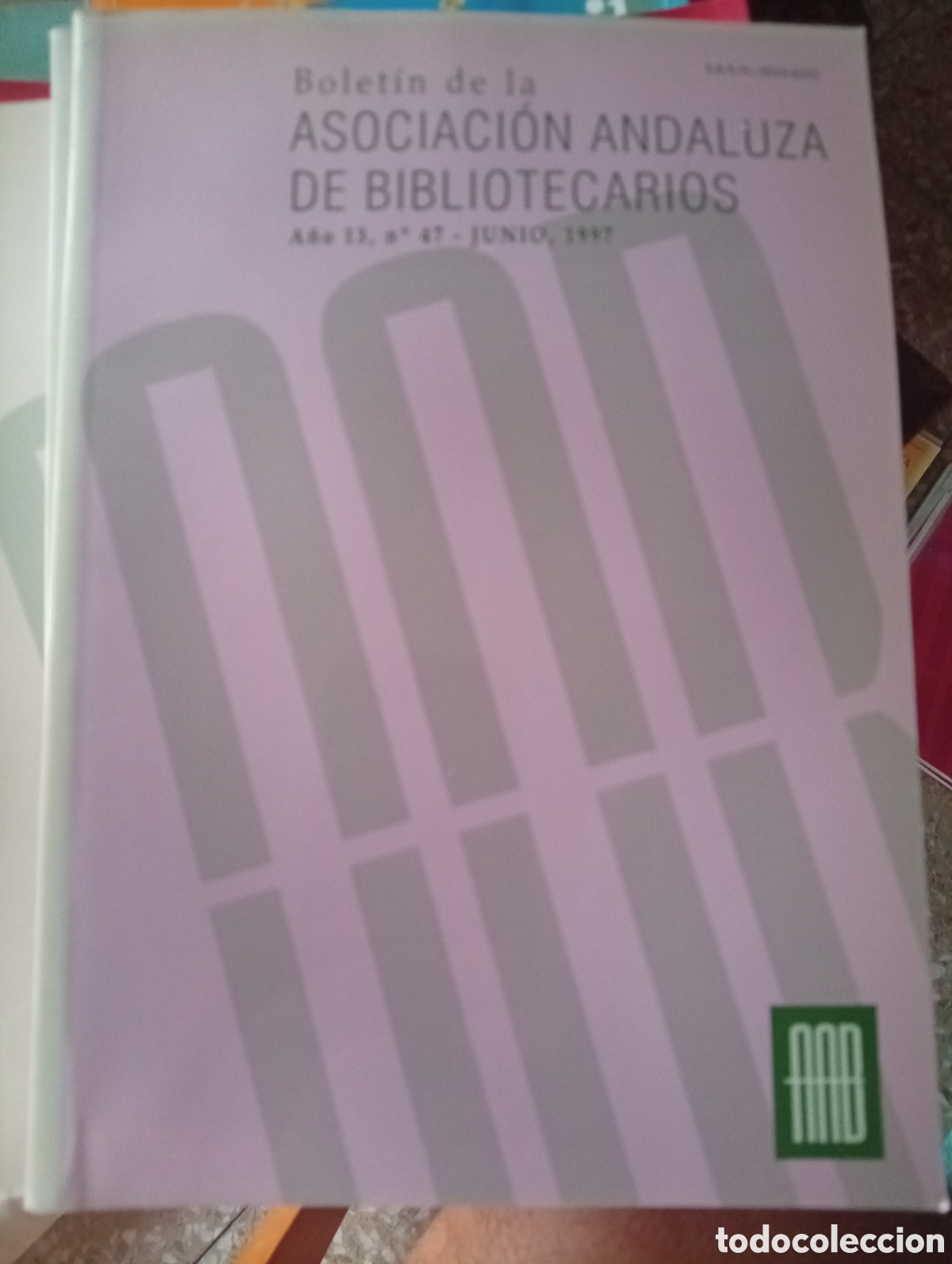 Libros: Bolet&iacute;n de la asociaci&oacute;n andaluza de bibliotecarios -a&ntilde;o13-