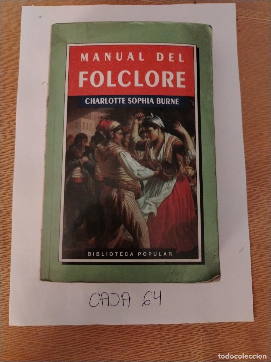 Libros: Libro manual del folclore, Charlotte Sophia burne