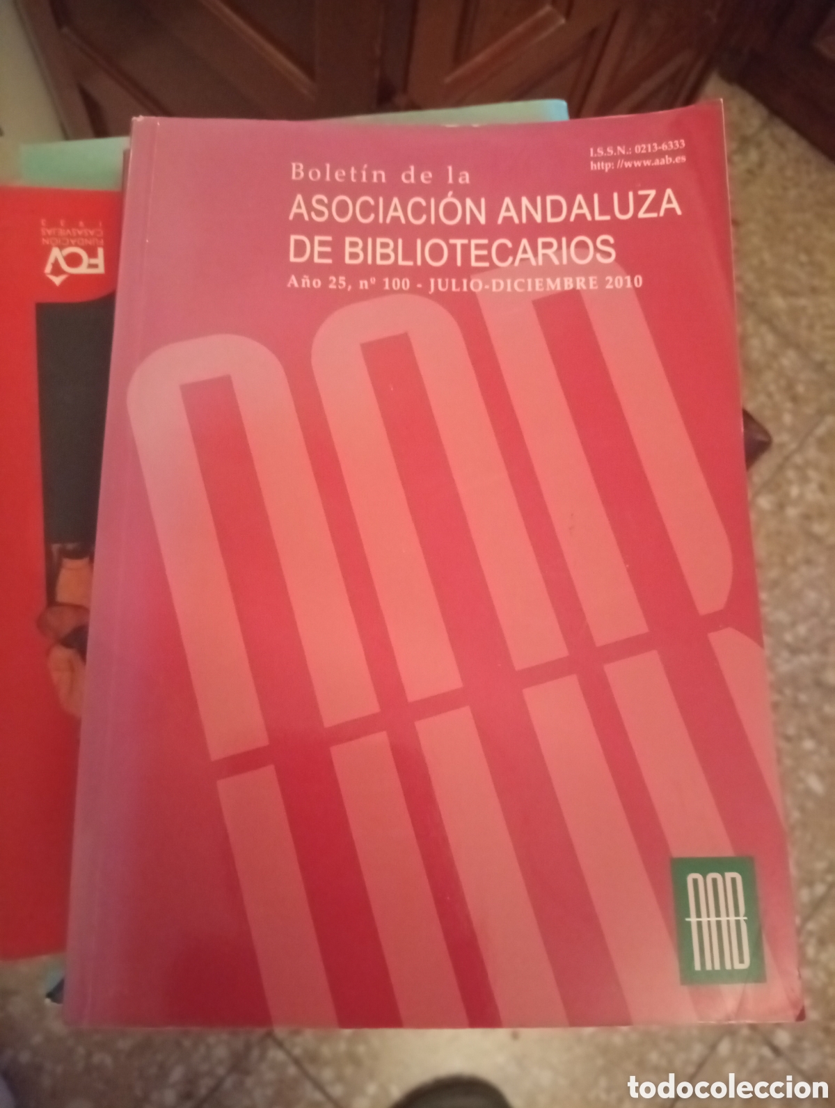 Libros: Bolet&iacute;n de la asociaci&oacute;n andaluza de bibliotecarios -a&ntilde;o25-