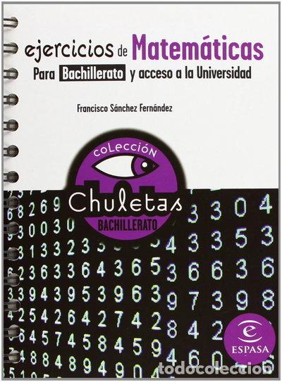 books: Ejercicios matem&aacute;ticas para bachillerato- 9788467027877
