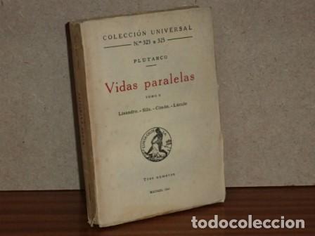Libros: VIDAS PARALELAS V - Plutarco