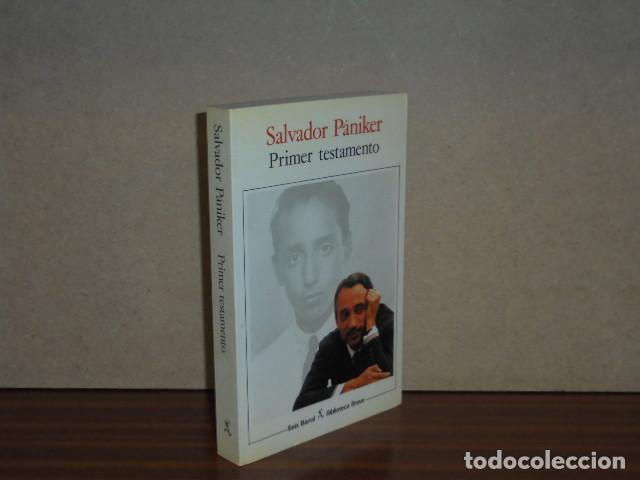 Libri di seconda mano: PRIMER TESTAMENTO - P&aacute;niker, Salvador