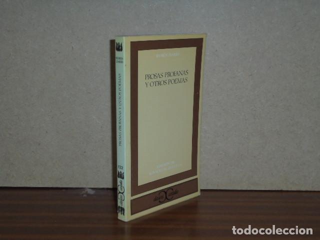 Libros: PROSAS PROFANAS Y OTROS POEMAS - Dar&iacute;o, Rub&eacute;n