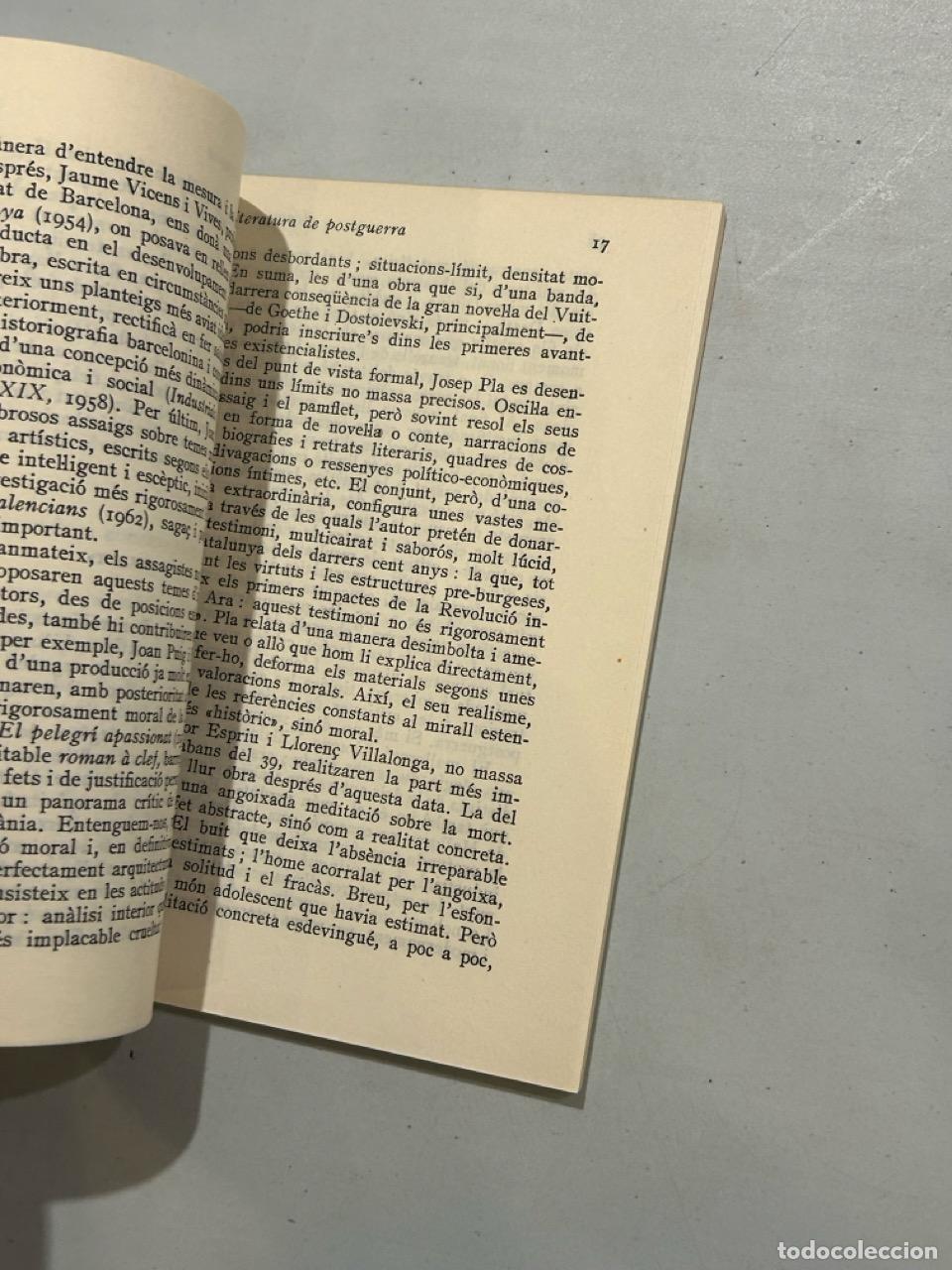 Libros: Joaquim Molas - La literatura de Postguerra - Foto 2
