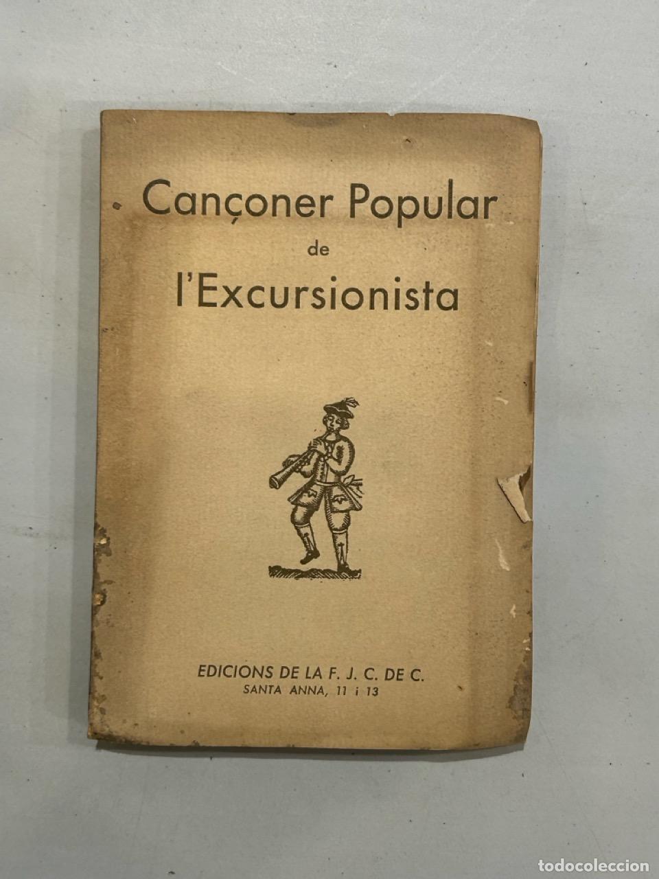 Libros: Can&ccedil;oner popular de l'Excursionista -