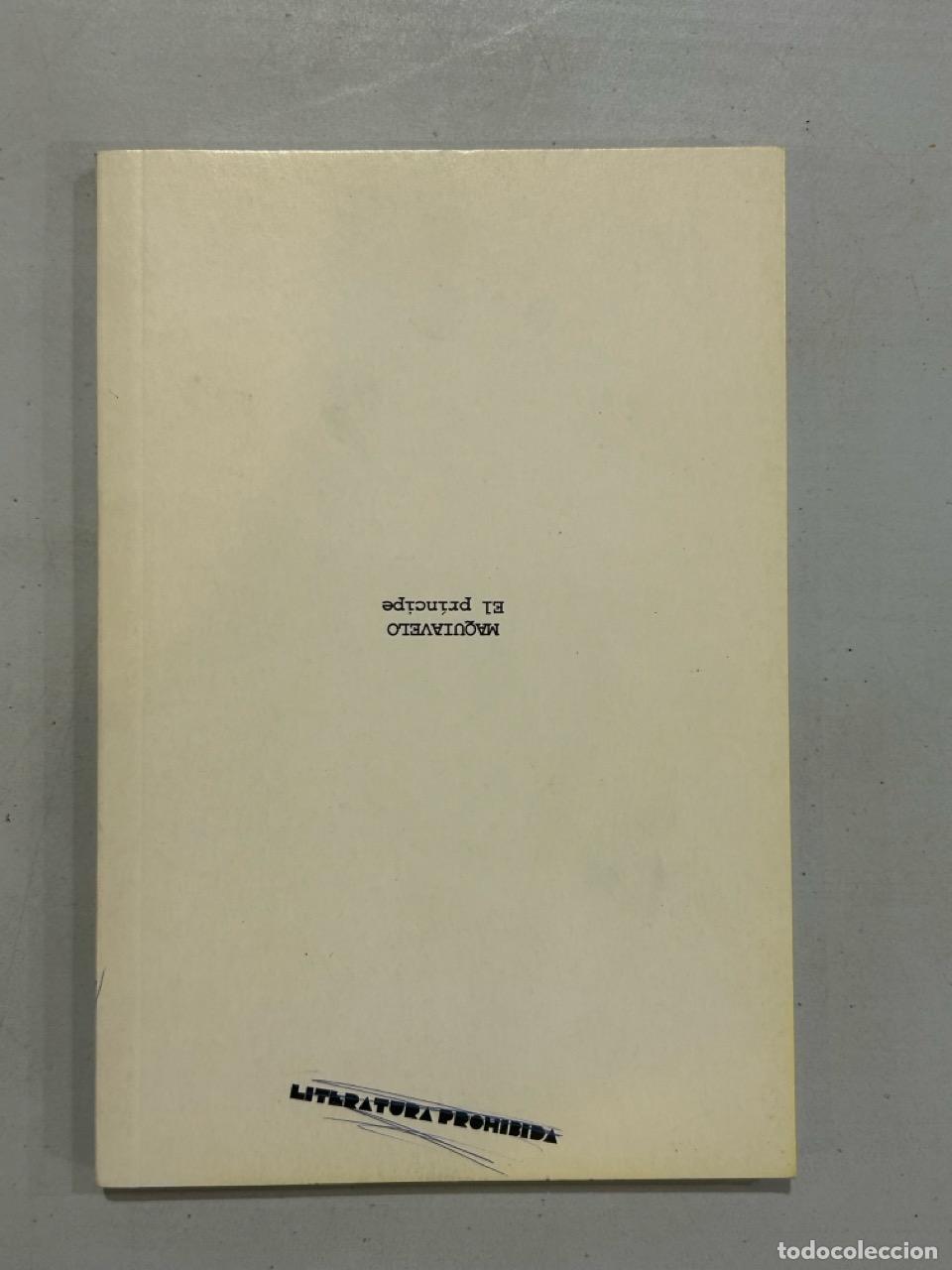 Libros: Maquiavelo - El pr&iacute;ncipe