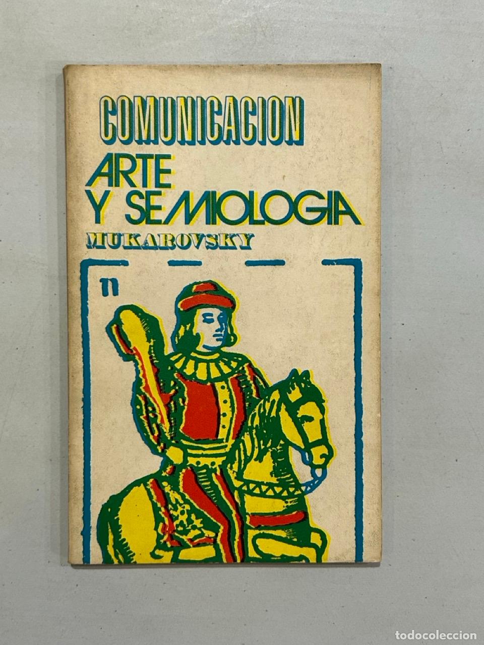 Livros em segunda m&atilde;o: Mukarovsky - Arte y semiolog&iacute;a