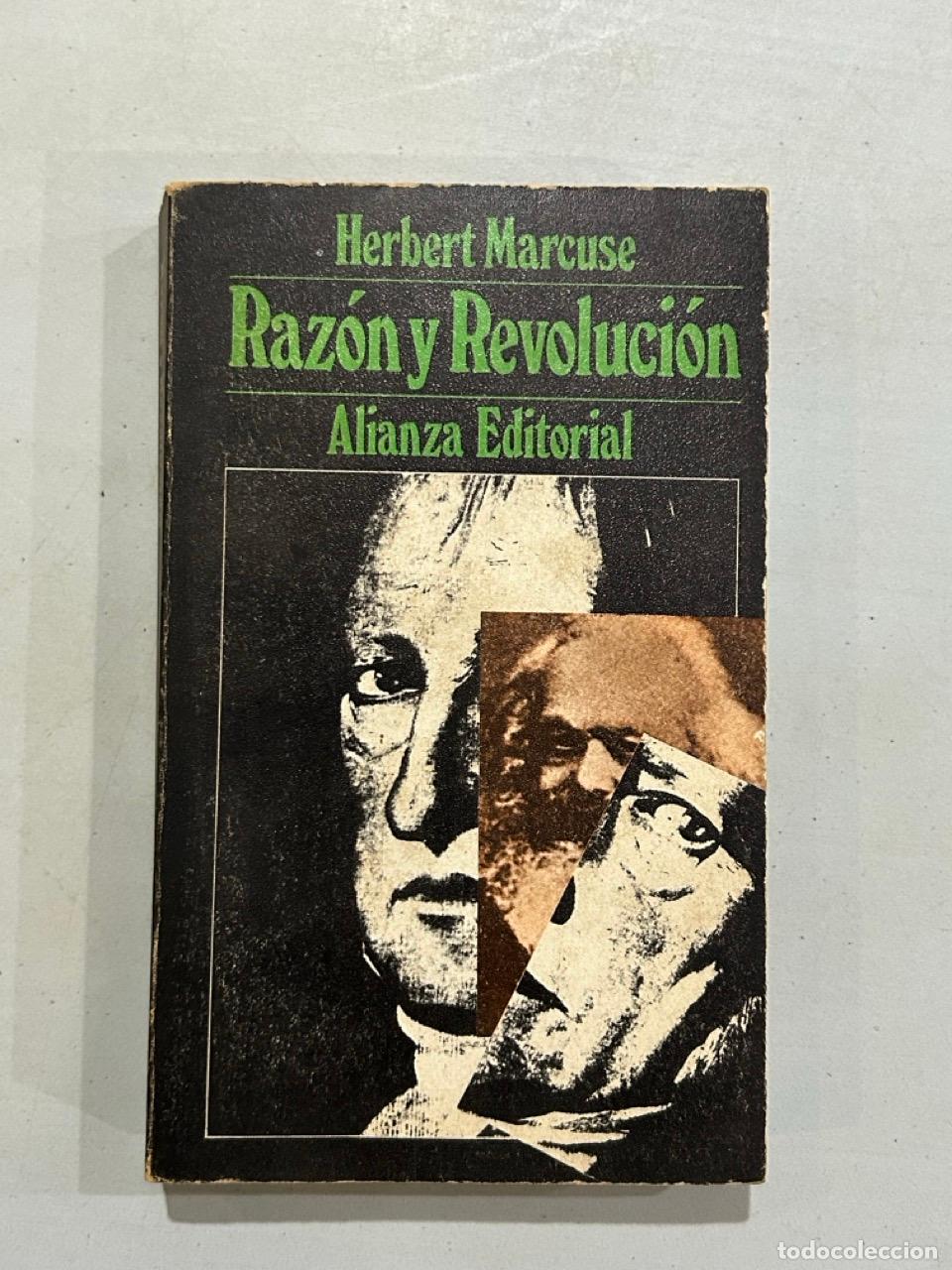 Livros em segunda m&atilde;o: Herbert Marcuse - Raz&oacute;n y Revoluci&oacute;n