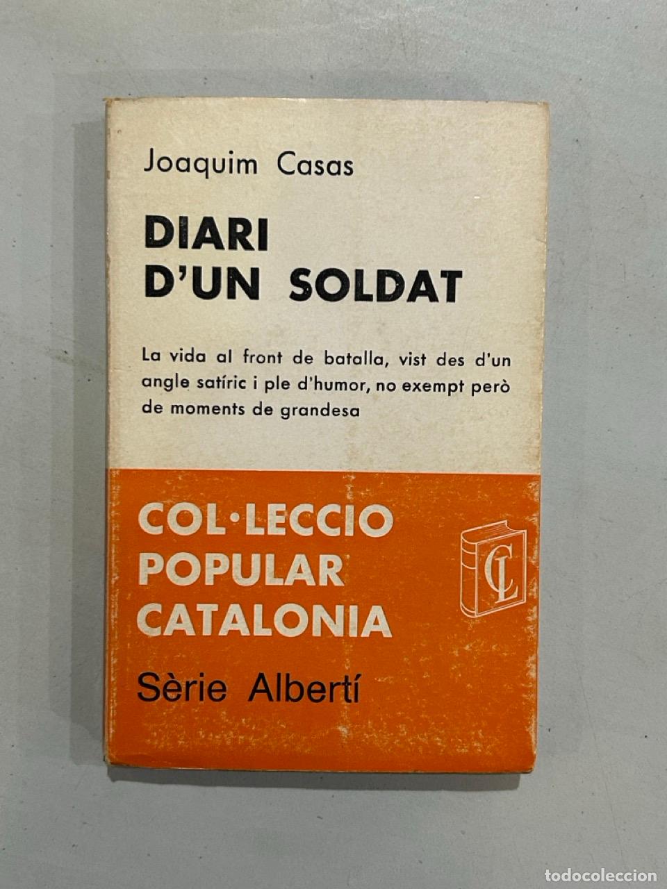 Libros: Joaquim Casas - Diari d'un soldat
