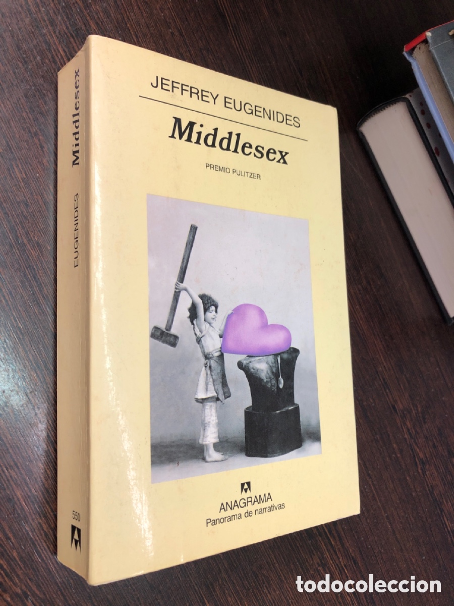 Livres: MIDDLESEX JEFFREY EUGENIDES ANAGRAMA PANORAMA DE NARRATIVAS