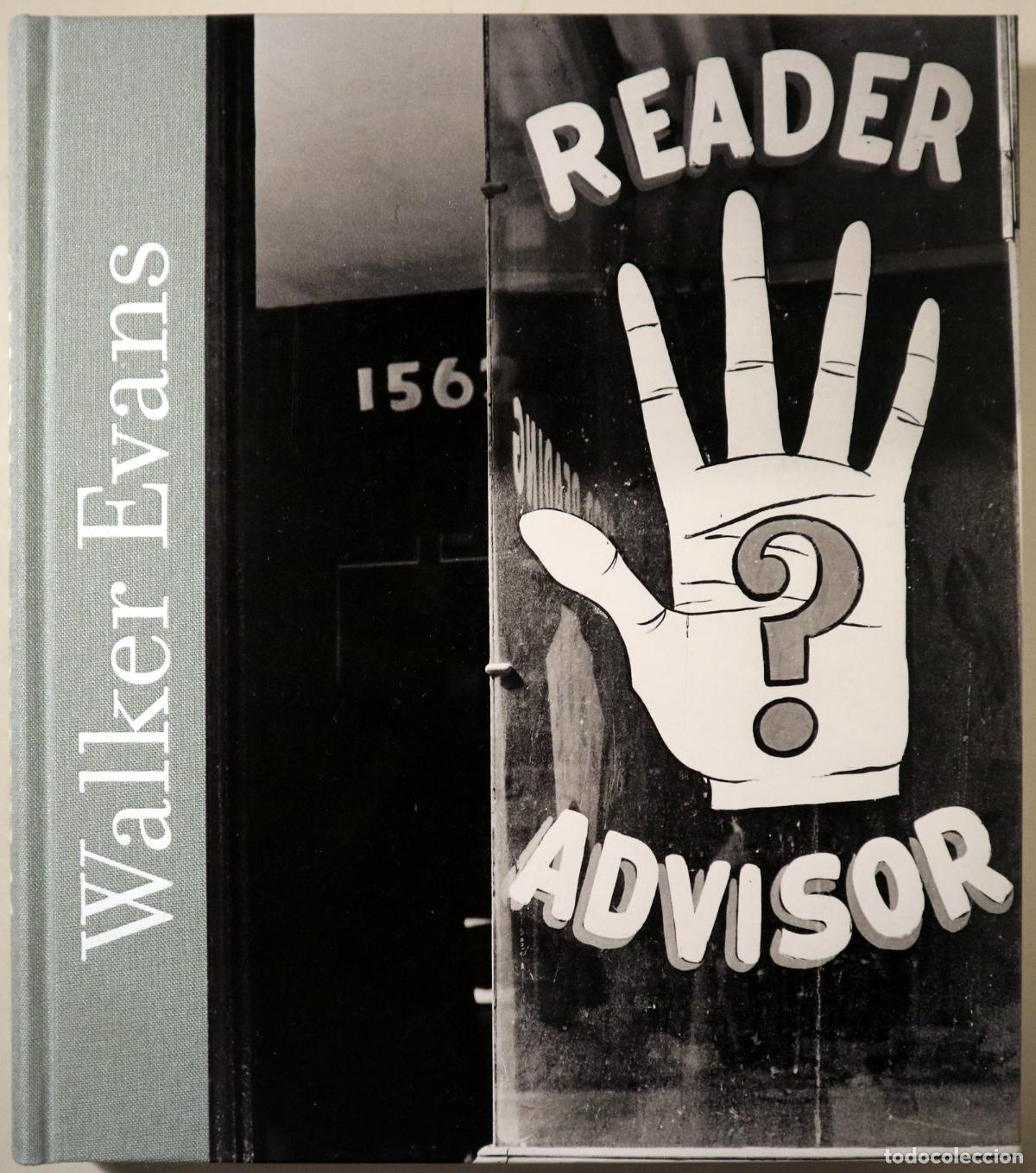 Libros: EVANS, Walker - WALKER EVANS. Ara i ad&eacute;s - Madrid 2026 - Molt il&middot;lustrat