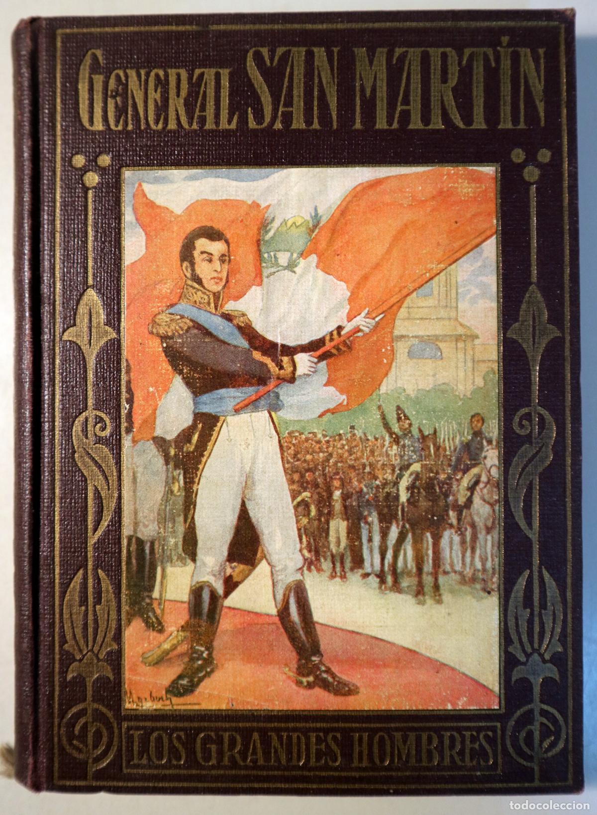 Livros em segunda m&atilde;o: San Martin, Genaral - GONZALEZ ARRILI, B. - GENERAL SAN MARTIN - Barcelona 1937 - Ilustrado