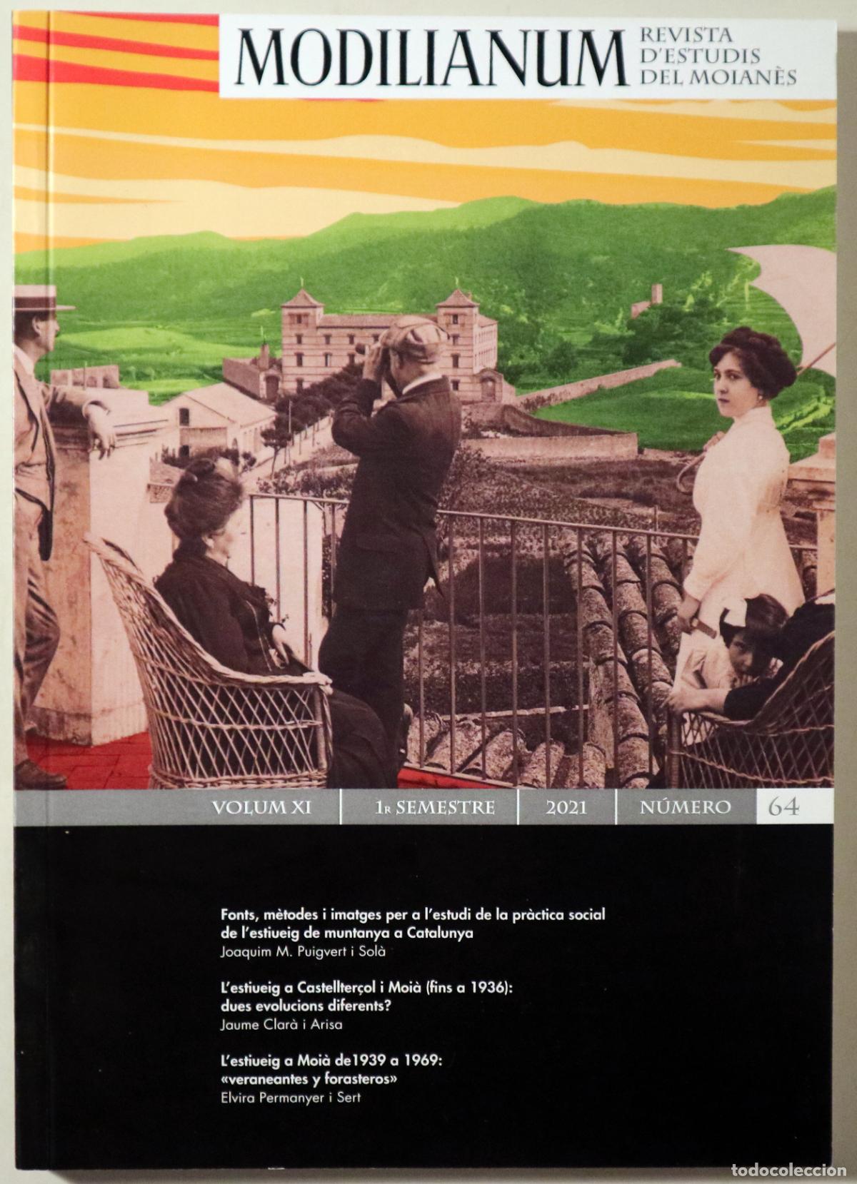 Livros em segunda m&atilde;o: MODILIANUM. Revista d'Estudis Moian&egrave;s. N&uacute;m 64 - Moi&agrave; 2021 - Il&middot;lustrat