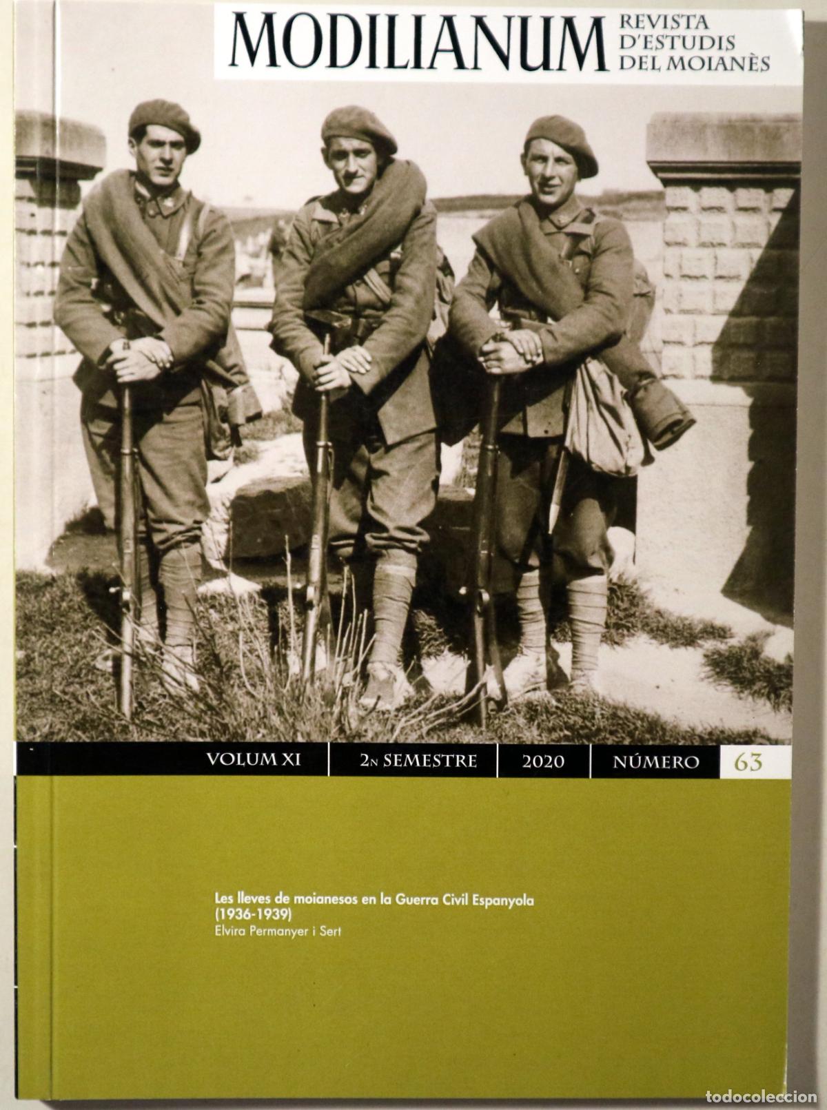 Livros em segunda m&atilde;o: MODILIANUM. Revista d'Estudis Moian&egrave;s. N&uacute;m 63 - Moi&agrave; 2020 - Il&middot;lustrat