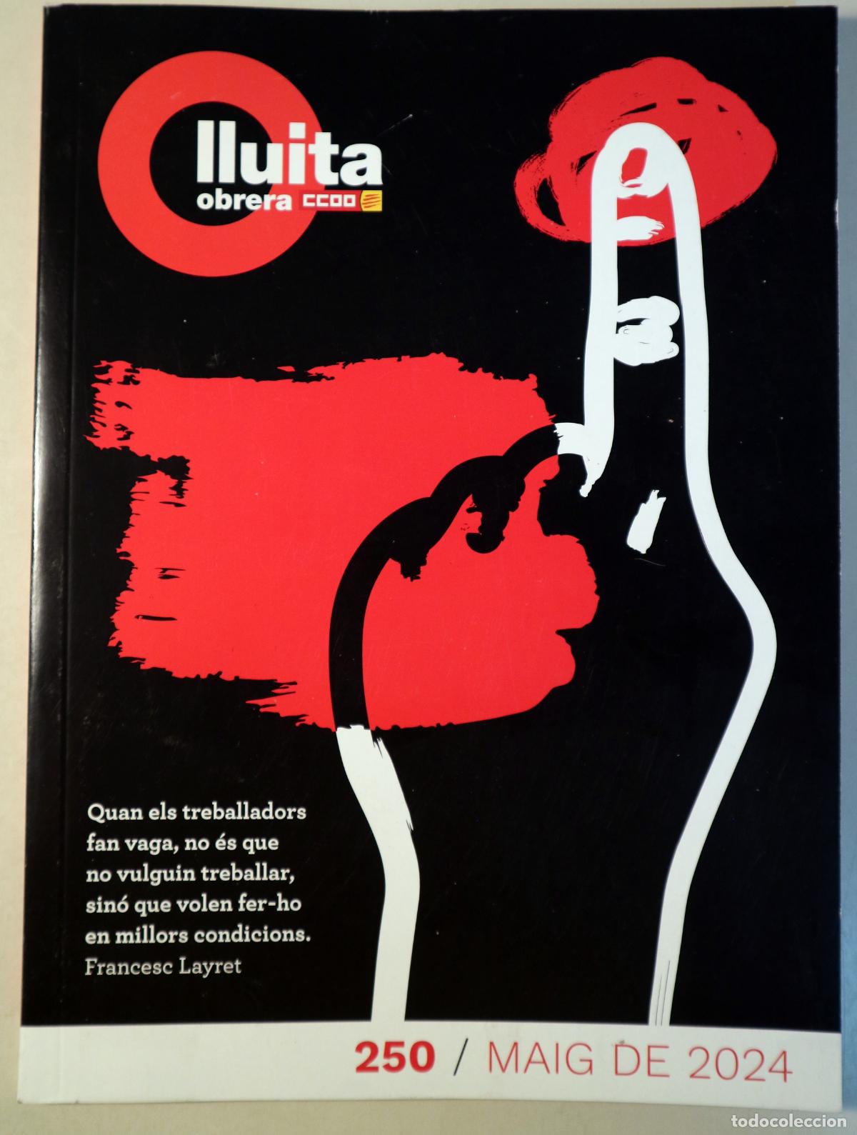 Livros em segunda m&atilde;o: LLUITA OBRERA CCOO 250 - Barcelona 2024 - Il&middot;lustrat