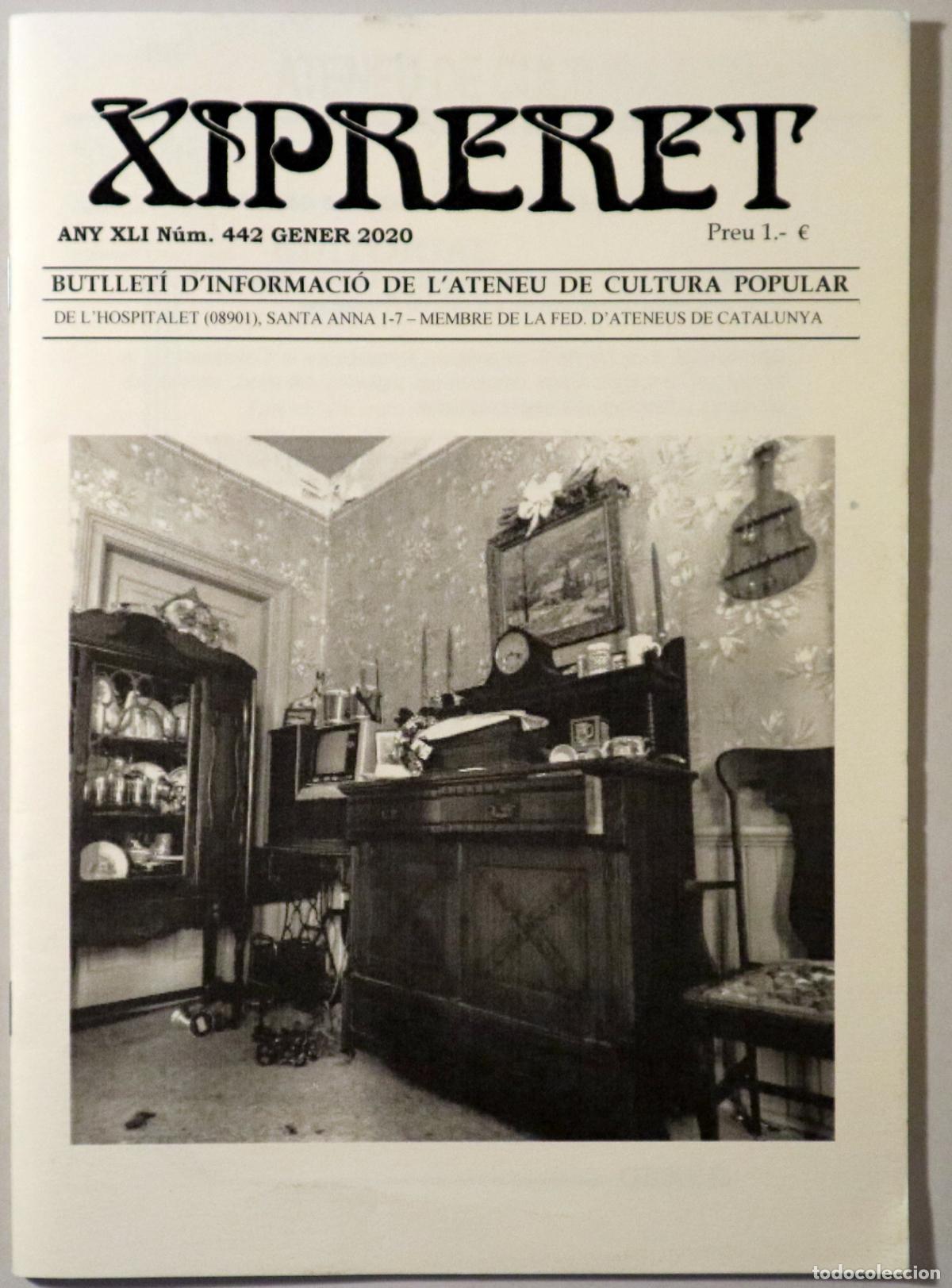 Libros: XIPRERET. N&uacute;m.442. - L'Hospitalet 2020 - Il&middot;lustrat