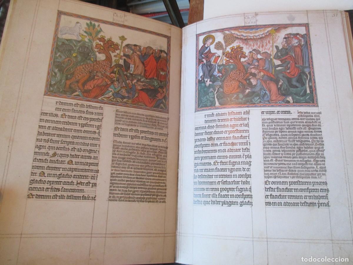 Libros: APOCALYPSE DE JEAN (Facsimil + libro de estudio en franc&eacute;s) W41564 - Foto 6
