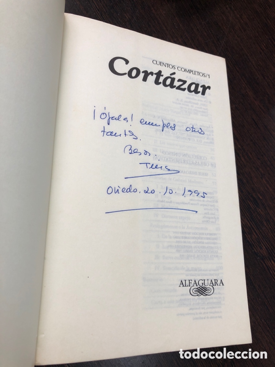 Libros: CUENTOS COMPLETOS 1 CORTAZAR ALFAGUARA - Foto 3