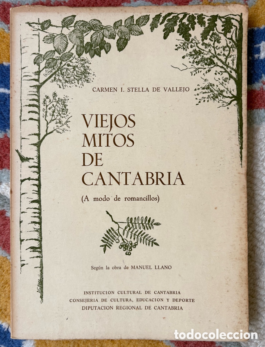 Libros: Viejos mitos de Cantabria (A modo de romancillos)