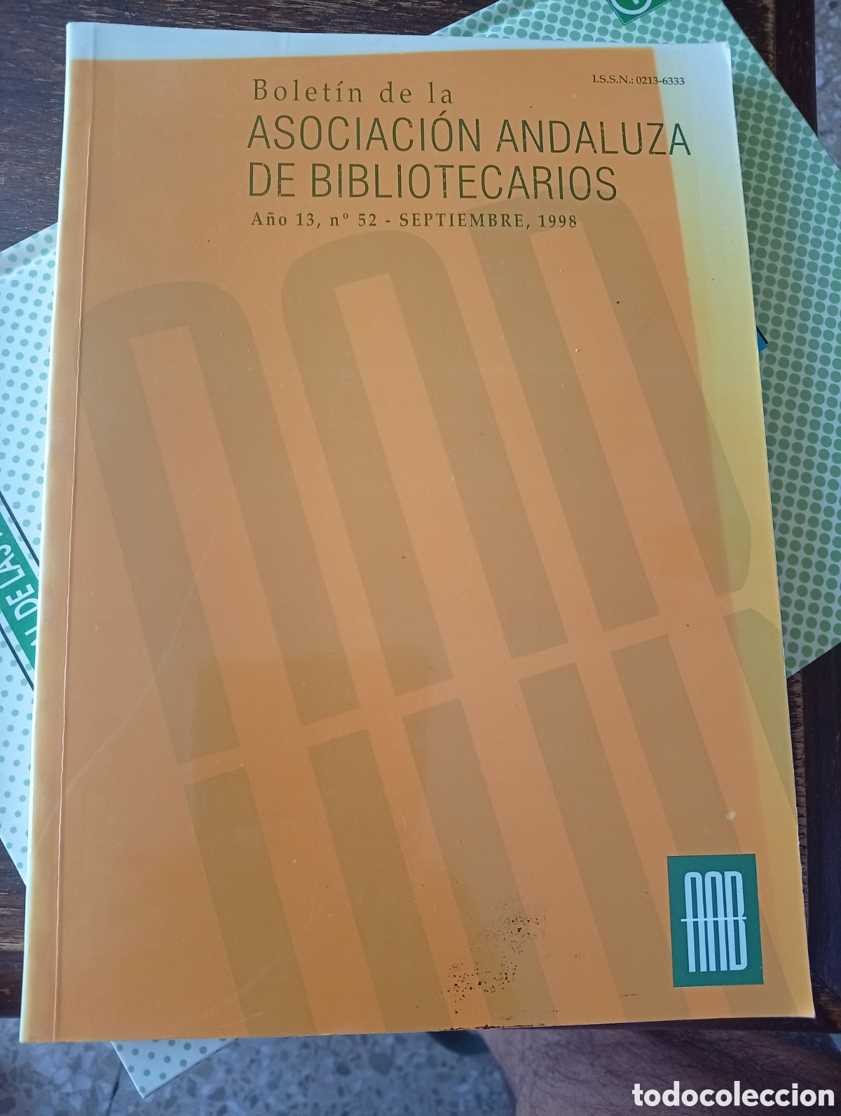 Libros: Bolet&iacute;n de la asociaci&oacute;n andaluza de bibliotecarios -a&ntilde;o13-