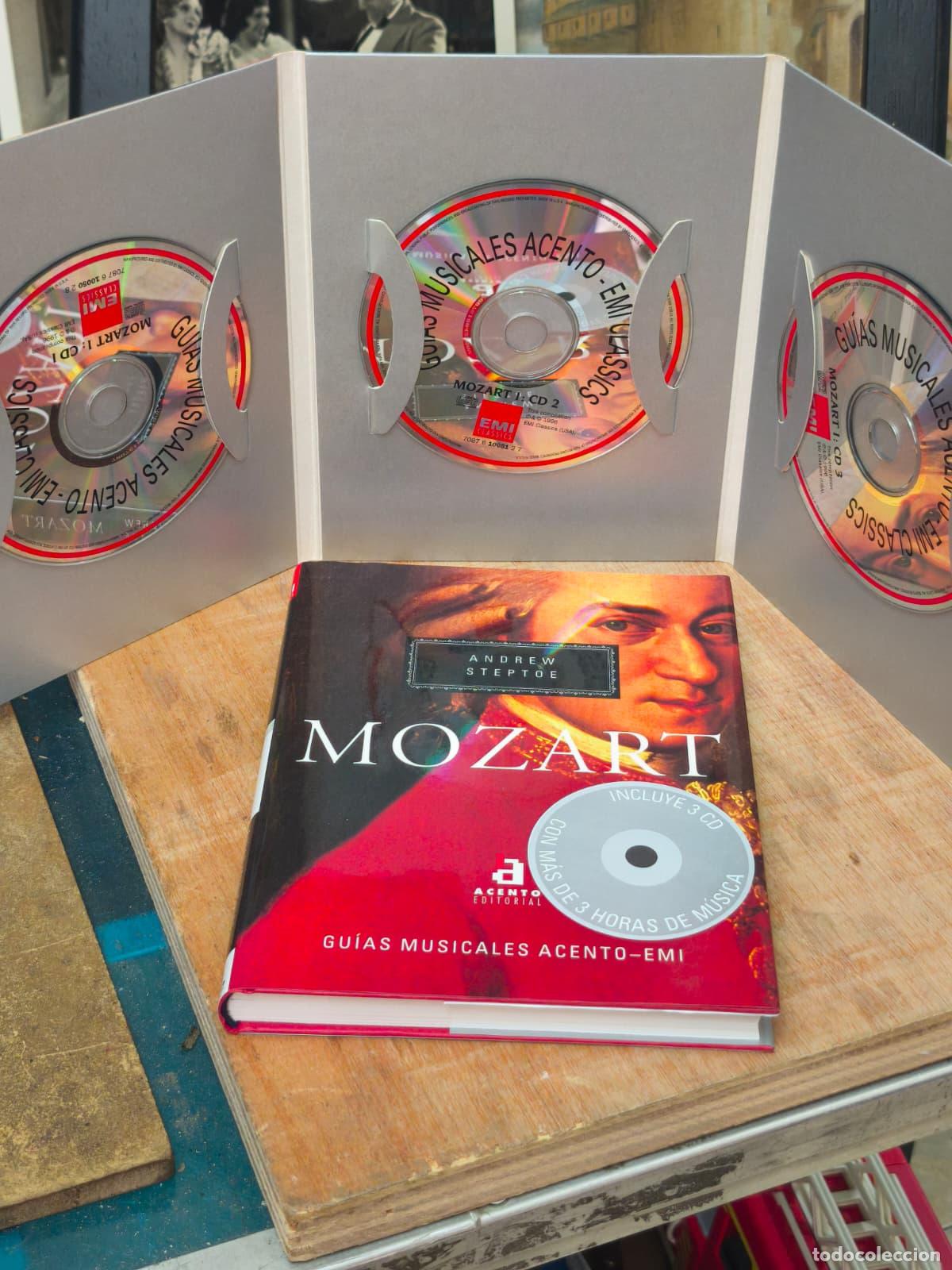 Libros: MOZART (incluye 3 Cds) - Andrew Steptoe - Acento - 1996 (IB10314N)